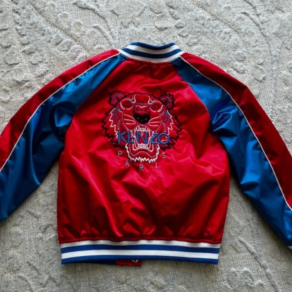 KENZO Kid's Dragon Logo Bomber Jacket - Picture 3 of 4